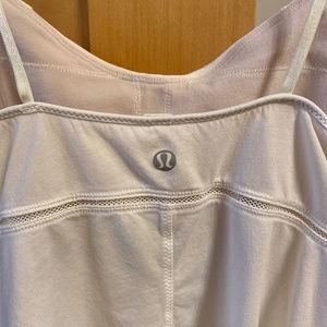 Lululemon white tank top
